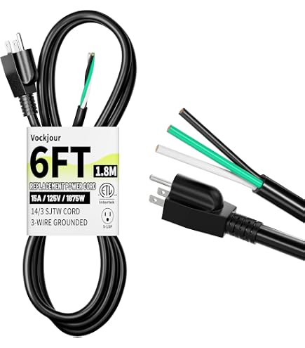 Amazon.com: Prox XC-PEIEC 1' 18 AWG Edison Female to IEC Male